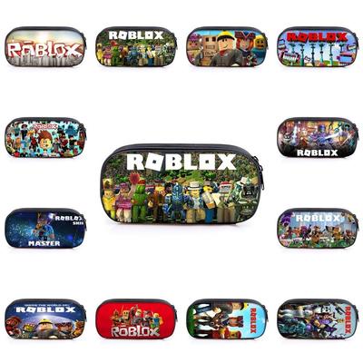 Estojo Lápis de Jogo Roblox Bolsa de Mão Estojo de Armazenamento Estudante Capacidade Grande