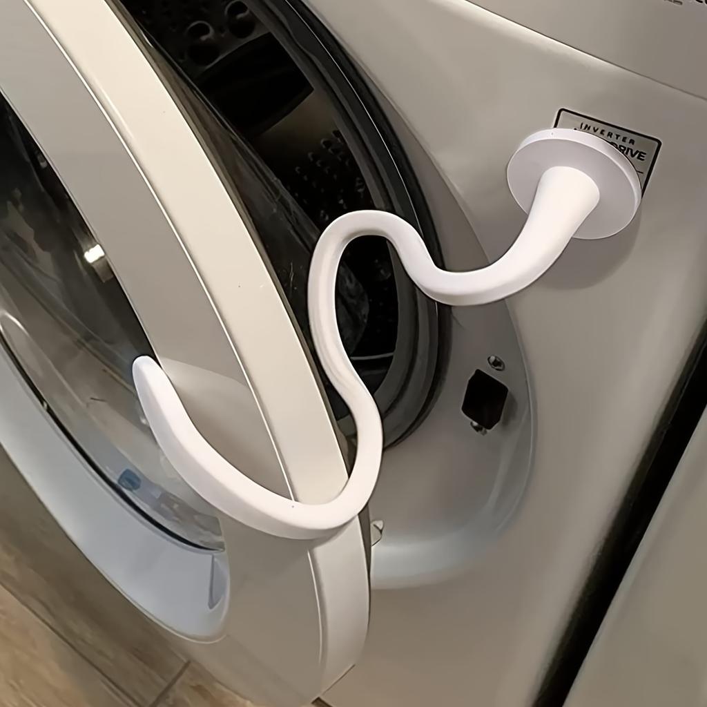 Front Load Washer Door Prop Easy To Use and Bend Washing Machine Door Prop Open Flexible and Sturdy Washer Door Stopper Keep Your Washer Door Open