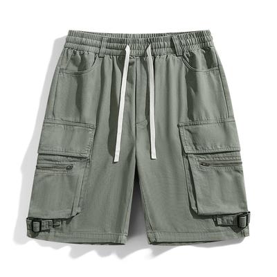Pantalones cortos casuales de Color sólido para hombre, pantalones cortos de alta calidad, pantalones cortos deportivos cortos para hombre, pantalones cortos informales