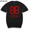 New Back To The Future 88 MPH T-Shirt Marty McFly Delorean Doc Brown Hill Valley Men's Top Tees