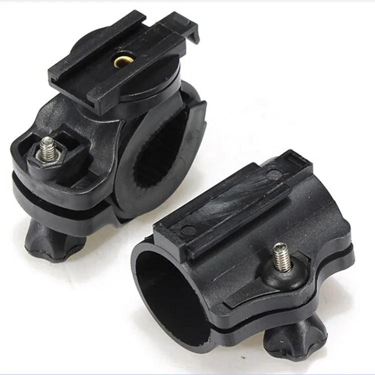 1pc LED Torch Mount Holder 360° Rotating Bicycle Light Bracket for Bike Flashlight Cycling Sports Accessories