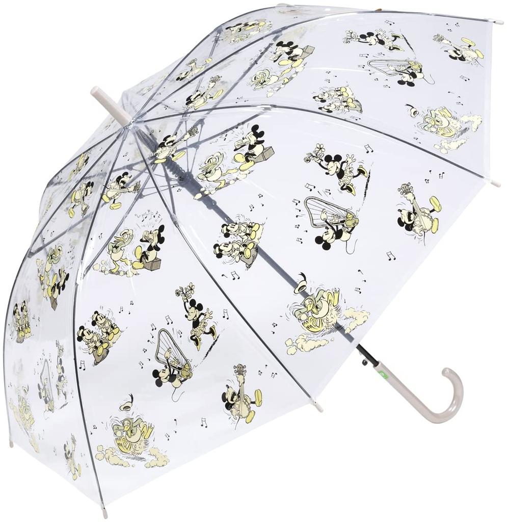 Skater Long Vinyl Adult Disney Mickey (skater) Umbrella, Umbrella, Size, Mouse, 60cm, UBV4-A