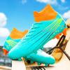 35-47 Men's High-top Socks Large Sizes of Long Nails Football Shoes Non-slip Wear-resistant TPR Artificial Corthiri Outdoor Children's Football Shoes