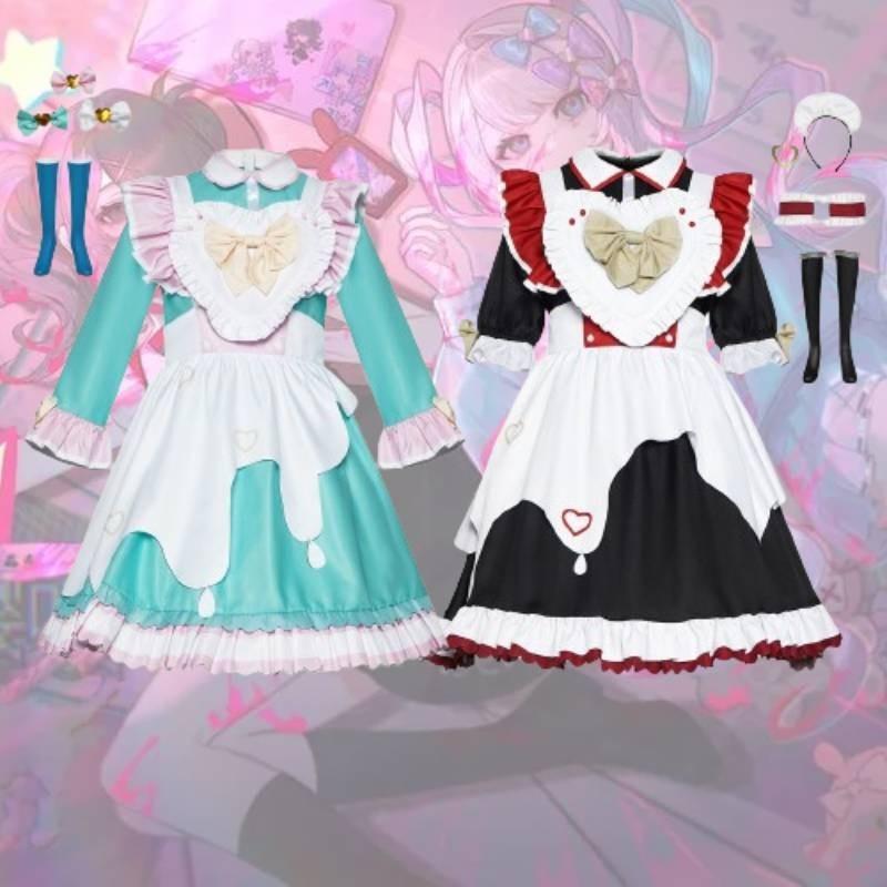 Cute And Sweet Anime Maid Costume For Cosplay And Stage Shows