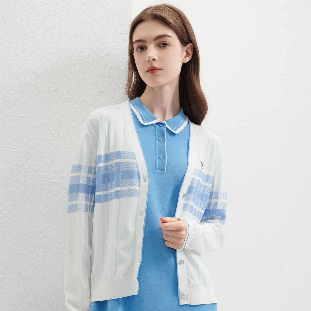 New FILA Knitwear Women's Standard White F11W421412FWT