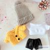 20CM Star Doll Baby Clothing Knitted Boots Casual Clothes Accessories Gift EXO Hat Sweater Shirt Pants Overcoat Toys Entertaining Play Safe