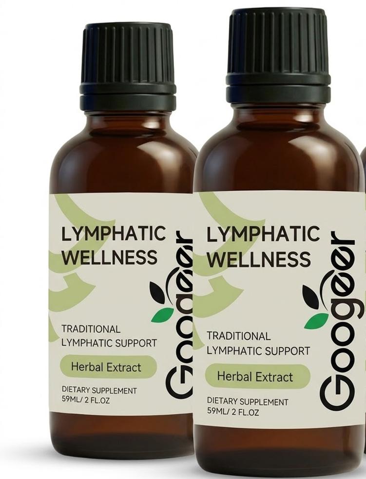 Googeer Lymphatic Wellness Liquid Drops (59ml / 2 Fl Oz) – Circulatory Support
