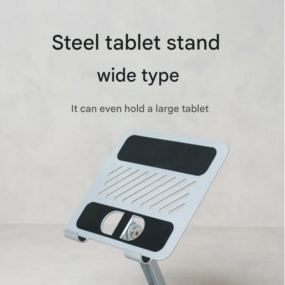 Steel Tablet Stand Wide 17.3 X 14.6 Cm
