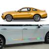 2Pcs Car Side Door Body DIY Vinyl Decals Decoration For Ford Mustang Coupe GT - Shelby GT500 GT350 Auto Styling Accessories