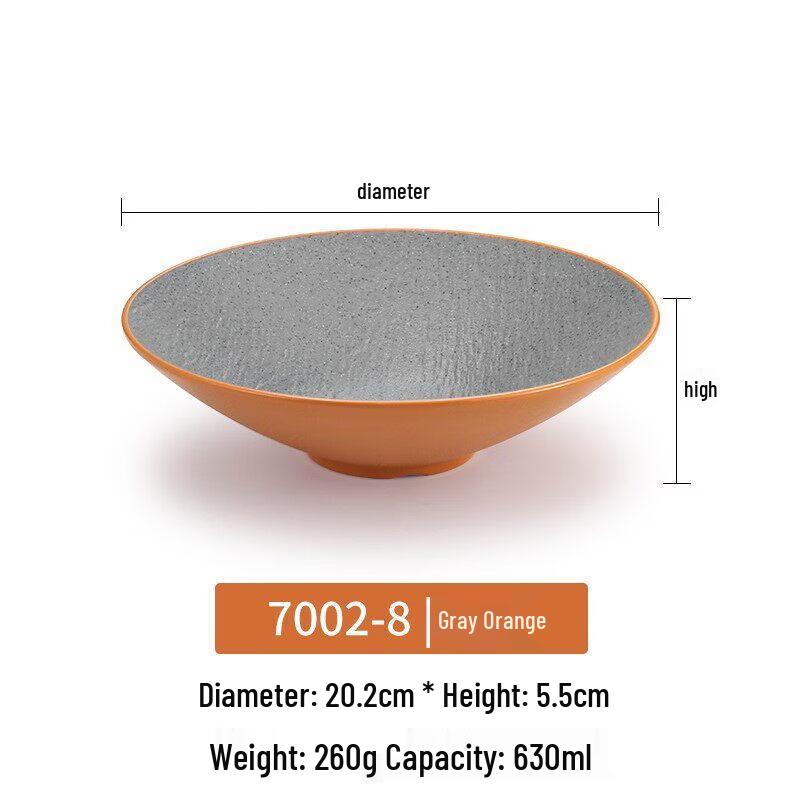Japanese Style Melamine Conical Noodle Bowl