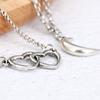 European and American style double-layer love sun moon anklet women's beach vacation alloy foot jewelry hot-selling models
