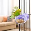 Pet Accessories Hanging Bird Food Bowl Removable Wide Mouth Parrot Water Bowl Anti Spill Parrot Feeding Bowl Pet Shop