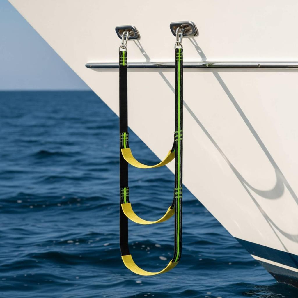 Yacht Rescue Ladder Portable Water Gear Lightweight for Sea