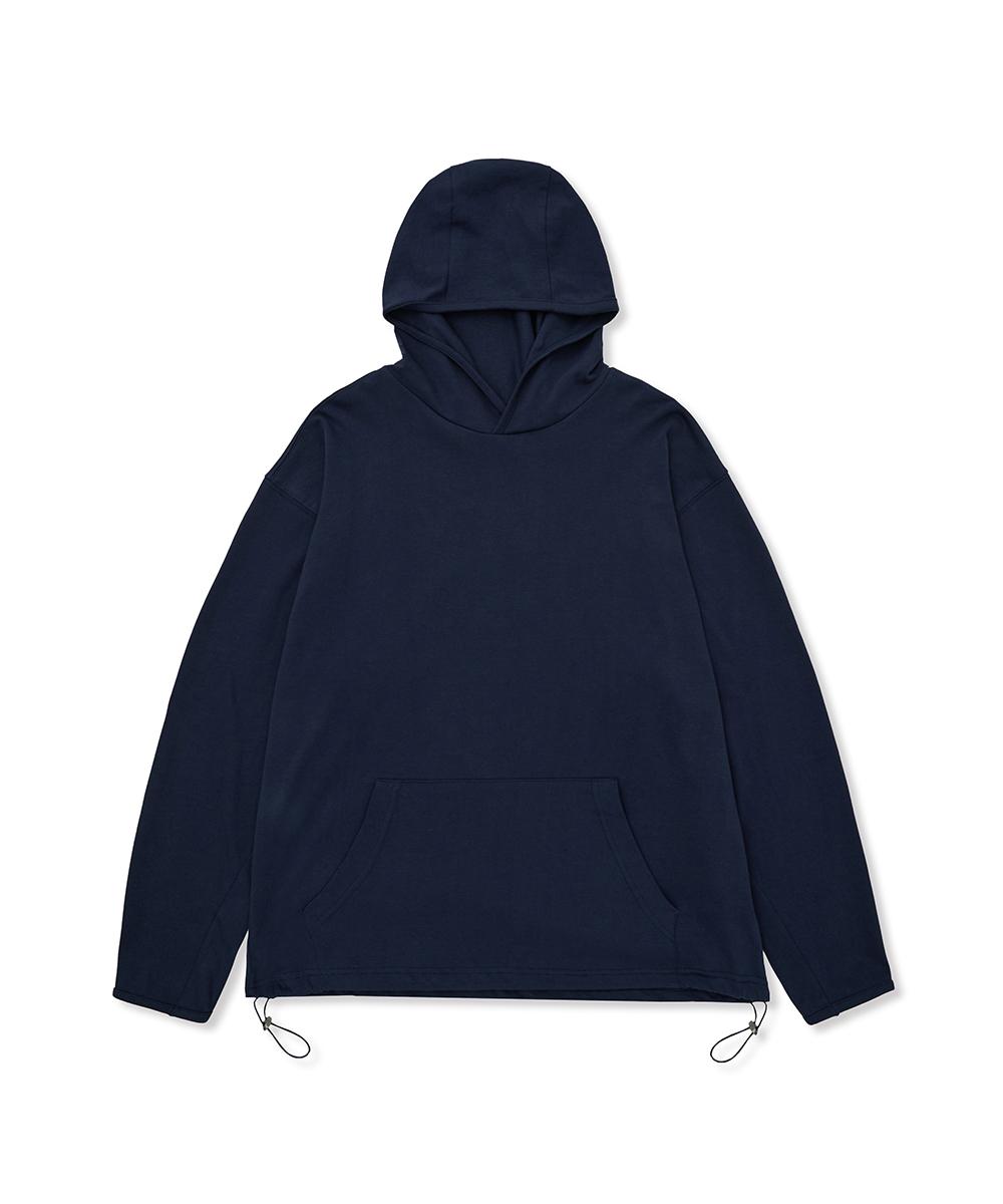 Whoops Double Ring Hood Long Sleeve [Navy] M