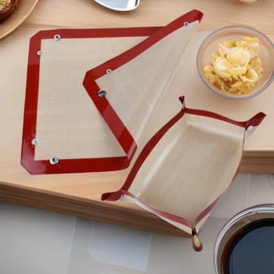 Reusable Non-Stick Oven Sheet Silicone Macaroon Puff Baking Mat  Dessert Shop