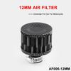 1~5 STÜCKE Kipphebelgehäusefilter Universal Langlebig 12mm Autozubehör Kurbelgehäusefilter Tragbarer Entlüftungsfilter