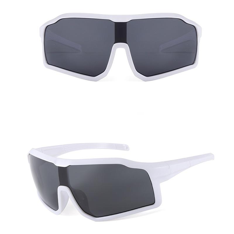 Fashion Large Frame Kids Cycling Sunglasses Windproof Cool Anti UV Sun Glasses For Boys Girls Outdoor Mountaineering Wind Resistant Children Eyewear