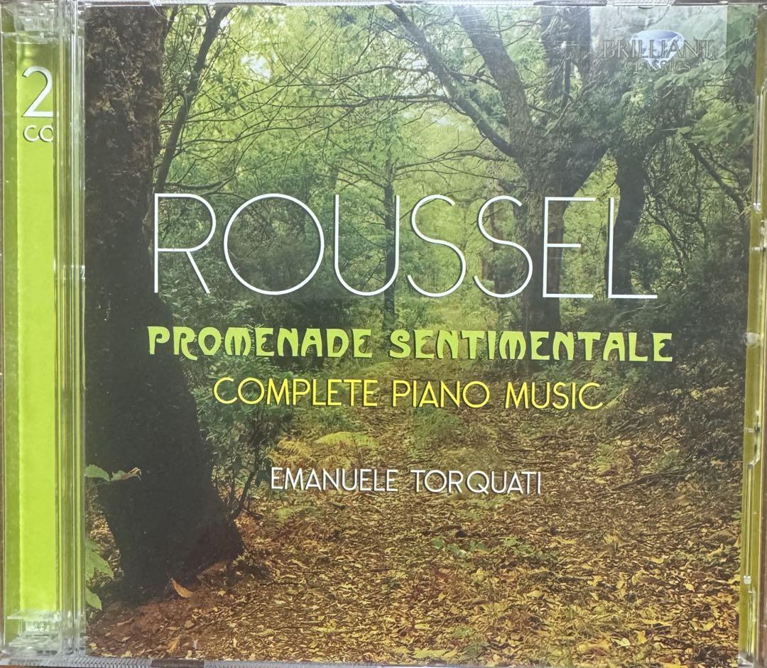

[USED] Roussel: Complete Piano Works Torcuati Promenade Santimantal 2CD