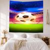 Soccer Wall Decor Tapestry Art For Pet Memorial Birthdaywedding Party Backdrop Family Gift