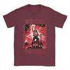 Unisexs TShirts Eddie Munson Lightning Guitar Power Fun Pure Cotton Tee Shirt Short Sleeve T Shirt Crewneck Clothes Plus Size