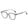 Square Glasses Frame, Personalized Diamond-Encrusted Pc Flat Glasses, Douyin Funny And Exquisite Sunglasses.