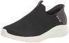 Hands Free Slip Ins Ultra Flex 3 0 Smooth Step Sneaker Black