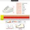 Fashion Aphixta White Wedge Heels Slippers Bling Crystal Design New Woman Shoes Mulers Platform Sandals Peep Toe Slides Plus Size 42