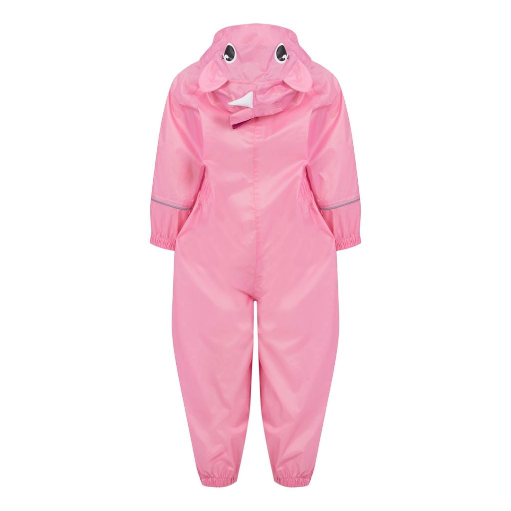 Regatta Childrens/Kids Charco Luna Unicorn Puddle Suit