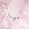 Korean Pearl Necklace: High-End Silver Clavicle Chain with Niche Design, Perfect for Light Luxury and Sweater Pendants.