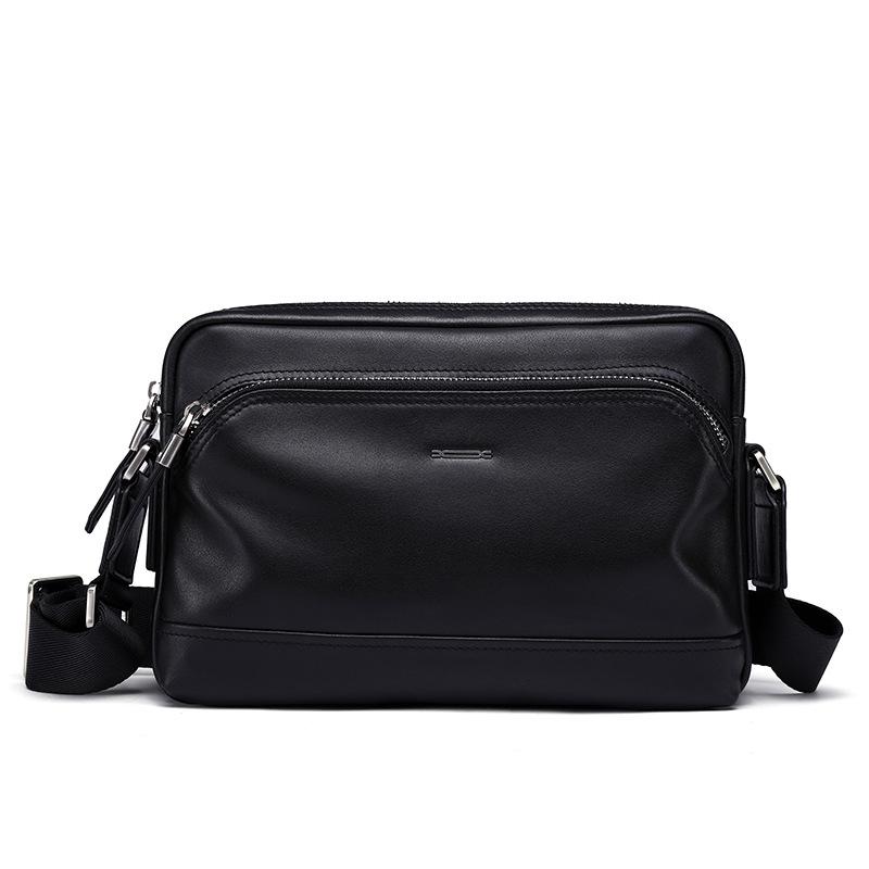 

Мужская сумка кроссбоди через плечо из натуральной кожи - Многофункциональная, Практичная, из мягкой коровьей кожи для делового использования