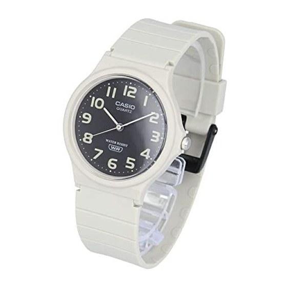 CASIO Standard Cheap Chipukashi Wristwatch Watch Unisex Mens Womens Ivory Black MQ-24UC-8B
