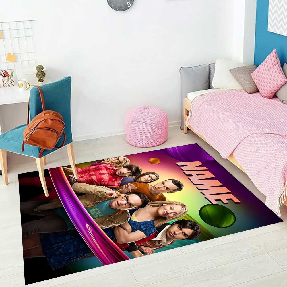 Warner Bros. Works (35) Customize your name rug, office chair cushion, home bedroom living room gift.