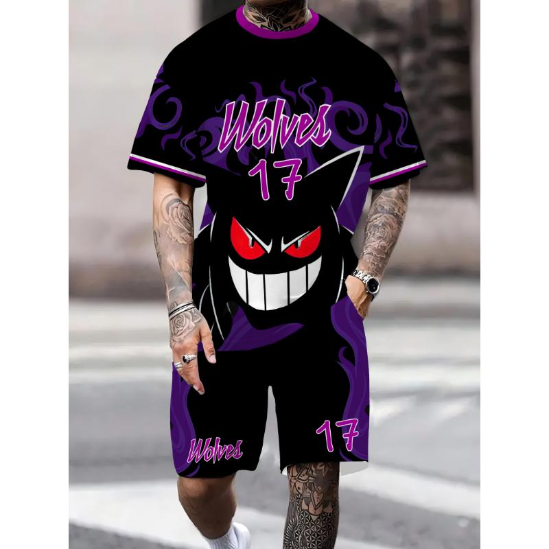 2025 Summer New High Quality Men's Set 3D Printed Team Special Commemorative Adult Football Sports Set Lightweight and Breathabl