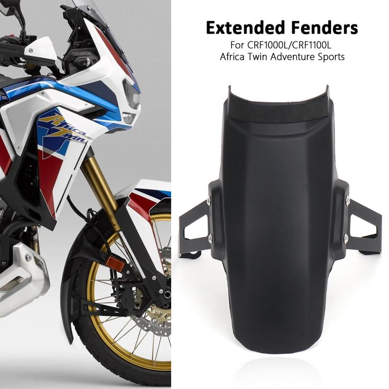 Motorcycle Accessories Front Fender Mudguard Black For Honda CRF1000L CRF1100L CRF 1000 1100 L Africa Twin Adventure Sports