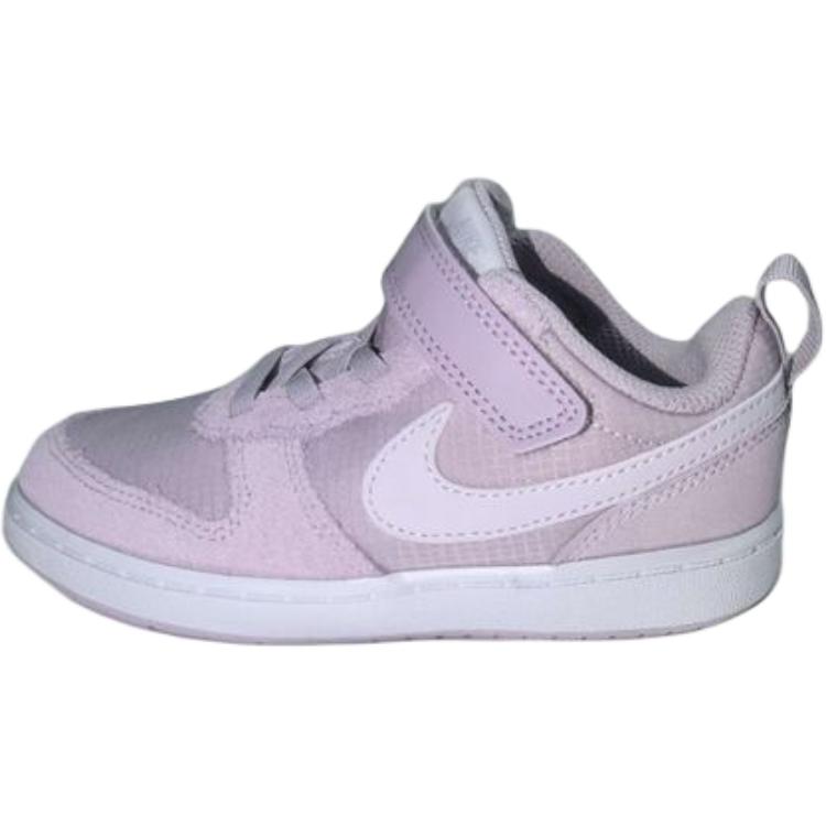 

Nike Court Borough Low 2 Удобные Мягкие Полувысокие Кроссовки для Ходьбы Детская Обувь Розовый CD6971-500 26