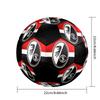 SC Freiburg Indoor Soccer Ball Colorful Machine Stitched PVC Size 5 Team Training Competition Ready Durable High-Bounce Cool Sports Gift