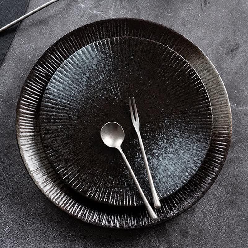 Yoxia Japanese Style Ceramic Dinner Plate
