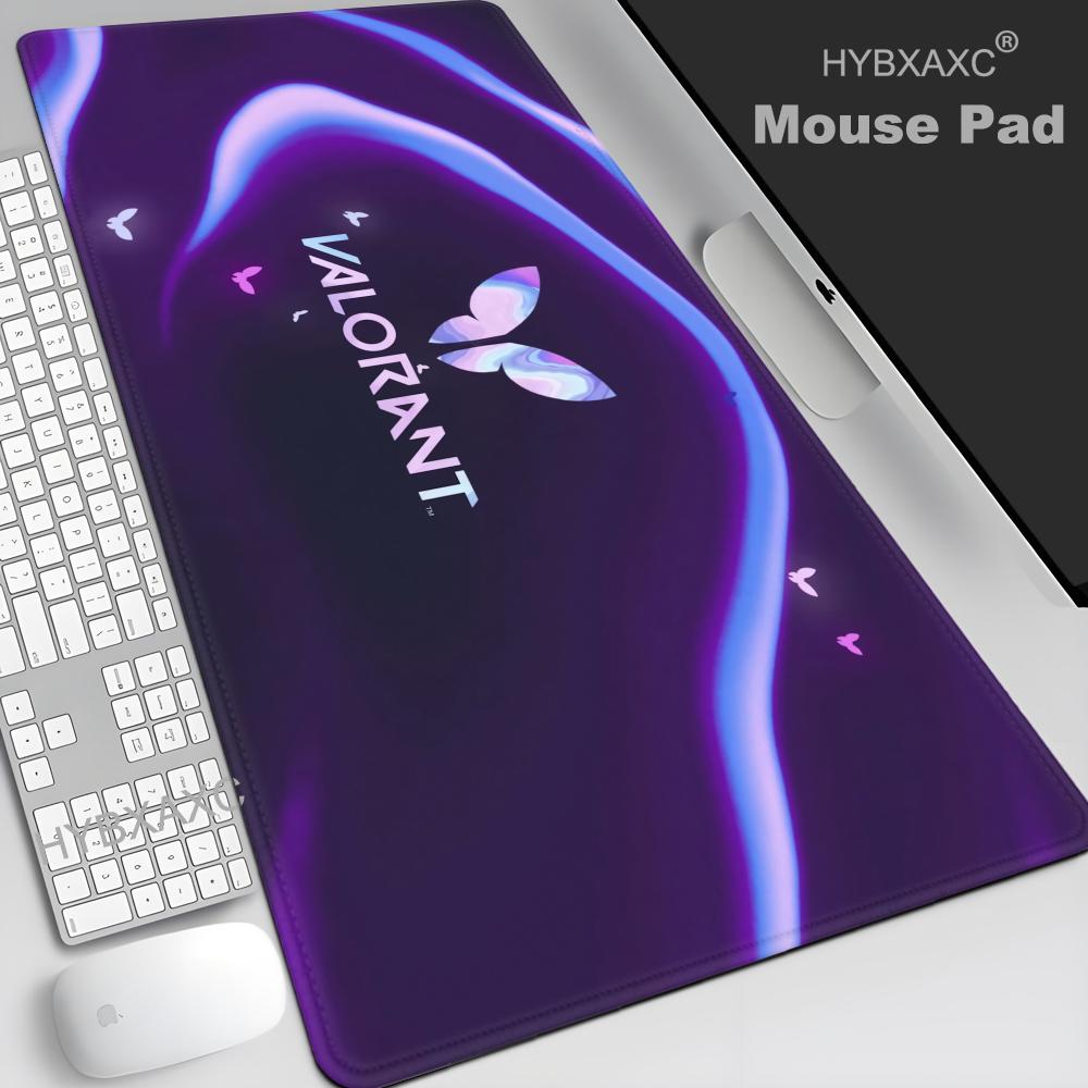 HYBXAXC Clove Valorant Game Mousepad Large Keyboard Desk Mat Gaming Mouse Pad LockEdge Non-slip Mat