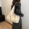 IELGY Retro Bag Fashion Simple High-End Feeling One-Shoulder Casual All-Match Tote Bag