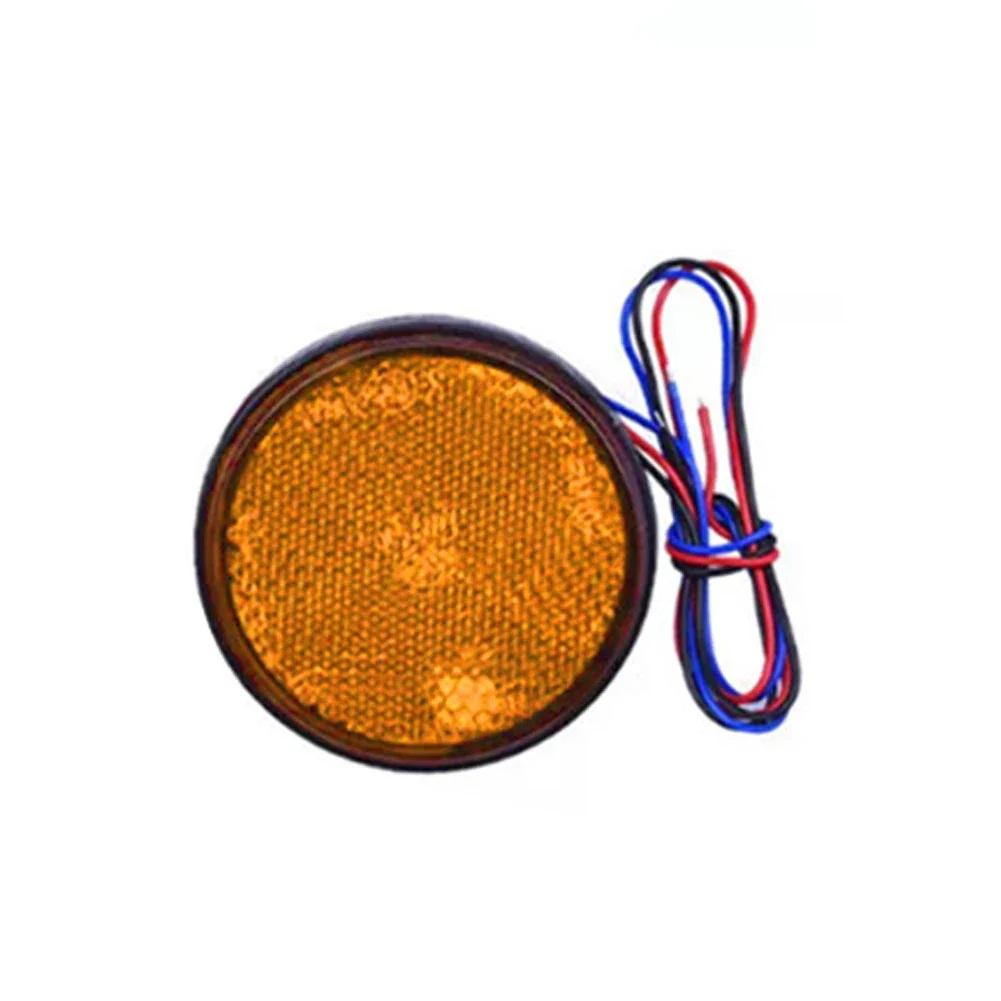 Universal Red Tail Brake 24LED Light Motorcycle Motorbike Stop Fog Lamp Bolt 12V Truck Tail Lamp Caravans ATV Off Road Lighting