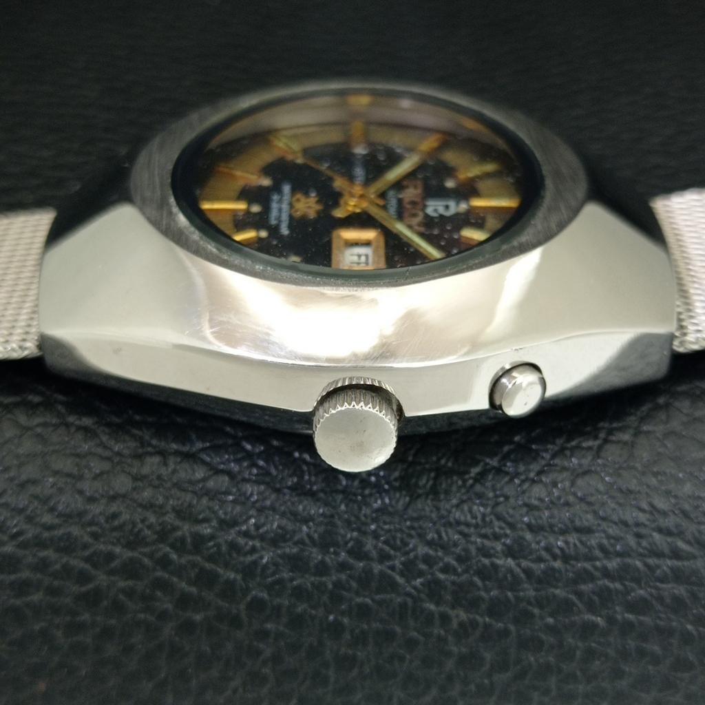 RARE VINTAGE RICOH R31 AUTOMATIC JAPAN MENS ORIGINAL DIAL WATCH A707980-1