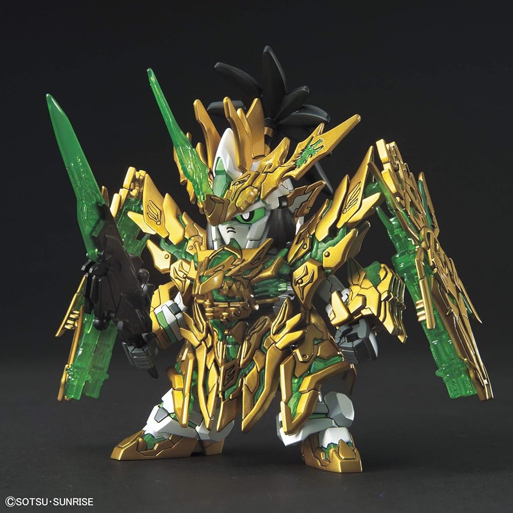 SD Gundam Sangokuden Ryoken Liu Bei Unicorn Gundam Color-Coded Model Kit BAS5058879