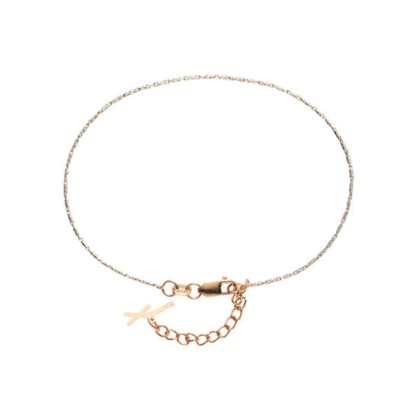 

XTE Lume Rose White Anklet 23cm