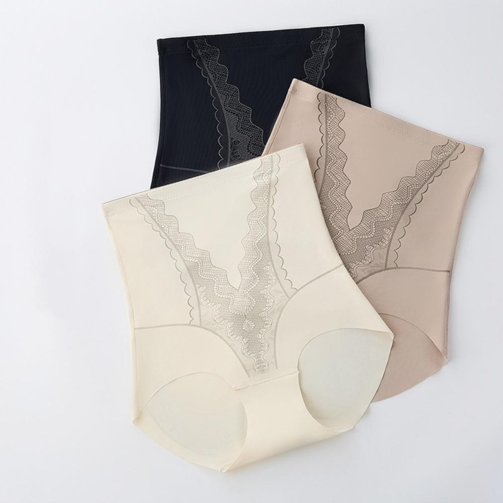 Large Size Postpartum Body Shaper Shapewear Seamless Underpants Tummy Control Underwear  Lady