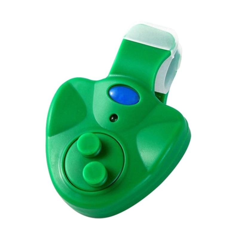 Fishing Bites Alarm Sensitive Electronic Indicator Sounds Bites Alert with LED Light Fishing Bells Clip On Fishing Rod