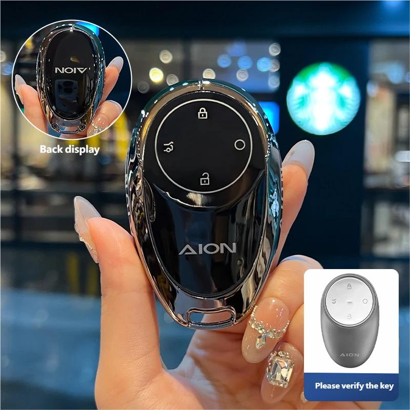 

Чехол-защита для корпуса брелока автомобиля Gac AION S PLUS New Energy Trumpchi Aion V Y LX 2023 GE3 GA3S Tyrannosaurus Rex PU