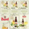 Duvel Beer Vintage Metal Poster, Retro Tin Sign, Decorative Plate, Room Decoration for Pub, Bar, Cave, Club, Wall Art Decor