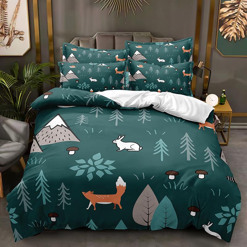 Fashion technology,3D Digital Printed Bedding, Duvet Covers, Pillowcases