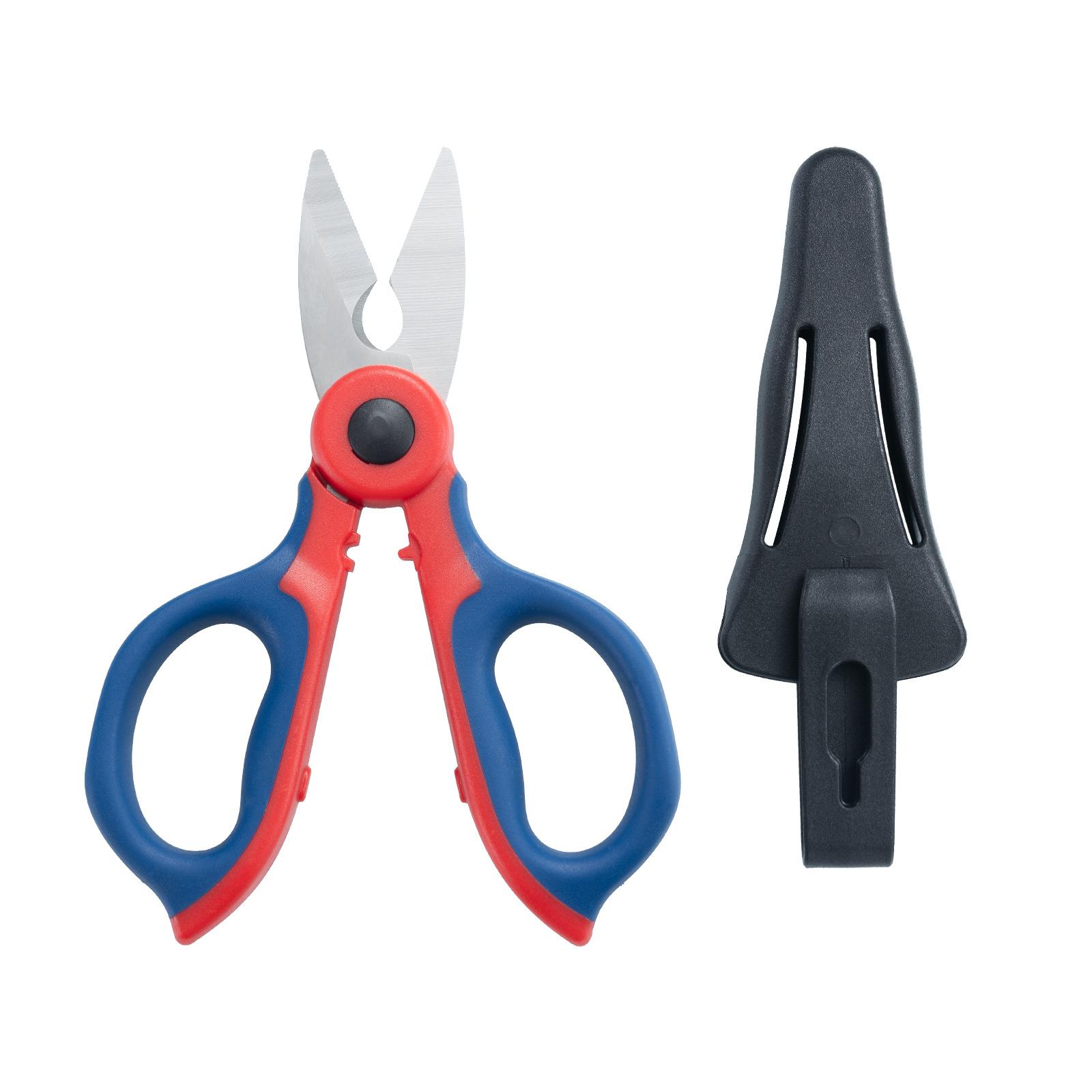 

Industrial-grade Heavy-duty Cable Cutters, Electrician s Shears, Anti-slip Manual Wire Strippers, Household Shears (Equipped wit