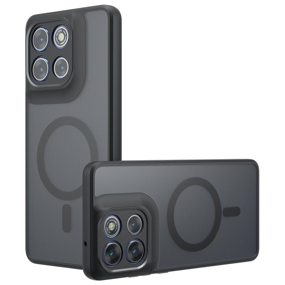 For Motorola Moto G86 5G/G86 Power 5G Case Compatible with MagSafe TPU+PC Matte Skin Touch Phone Cover